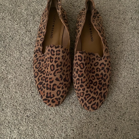 Lucky brand leopard loafers - Picture 2 of 3
